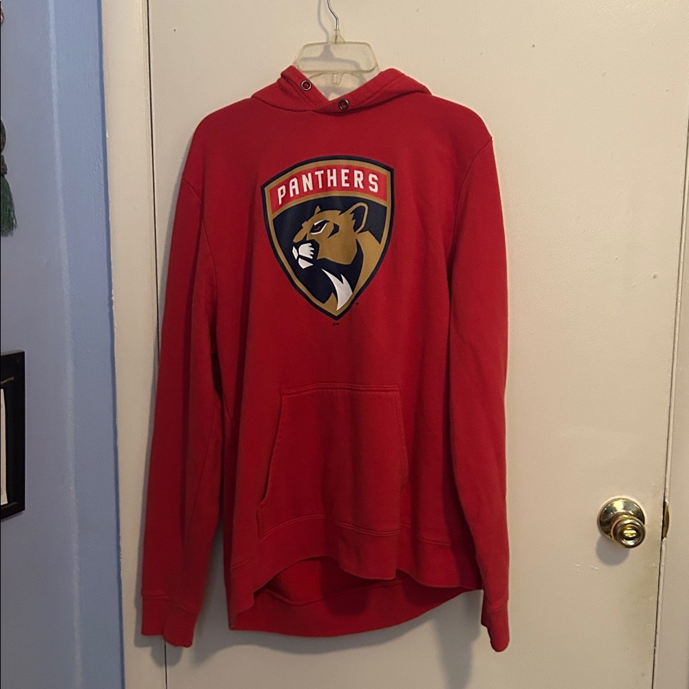 Fanatics XL Red Florida Panthers Hoodie Jacket